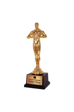 Kişiye Özel Yılın En Iyi Kankası Oscar Ödülü ,metal Levhaya Isim Basılabilir Ürün abikar123KANKA
