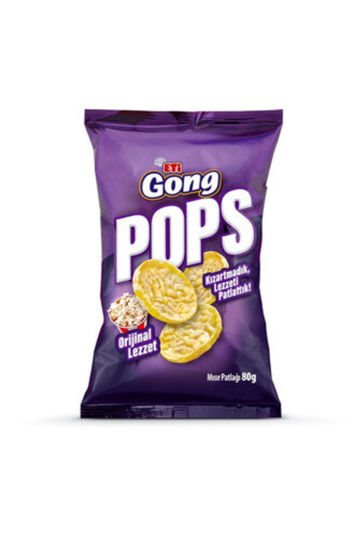 Eti Gong Pops Sade Mısır Patlağı 80 G 5 * Adet Fiyatı, Yorumları Trendyol