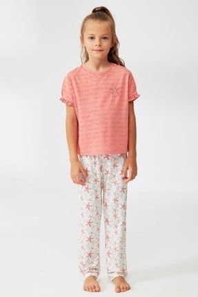 Kız Çocuk Pijama Takımı 334 G334