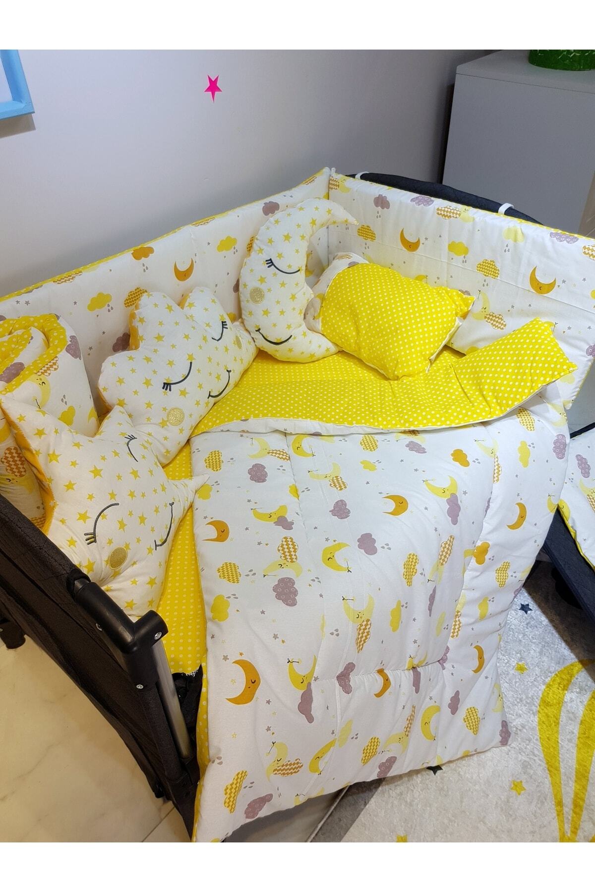 bebek_iklimi 70x110 Park Beşiklere Uyumlu 10 Parça Uyku Seti fotoğrafı 5 (önizleme)