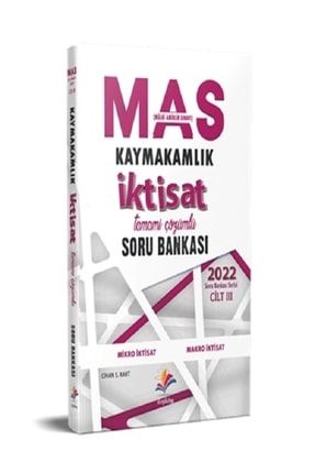 Mas Kaymakamlık Sınavı Iktisat Soru Bankası Yayınları 2022 9786257301336TY