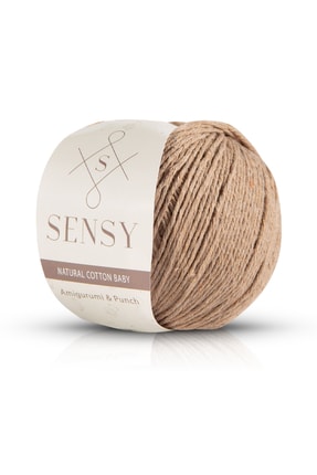 SENSY Premium Amigurumi Ipi Punch (PANÇ) Baby Soft Cotton 50 gr Örgü Ip Vizon