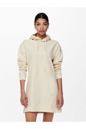 Kadın Elbise Onldreamer Life Sweat Hood Dress Swtnoos 15245527