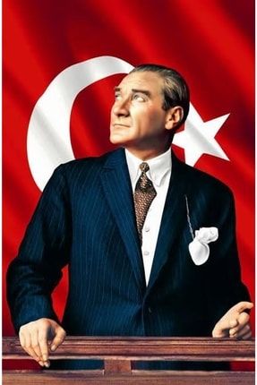 Atatürk Baskılı Türk Bayrağı 70×105 Cm Raşel A1