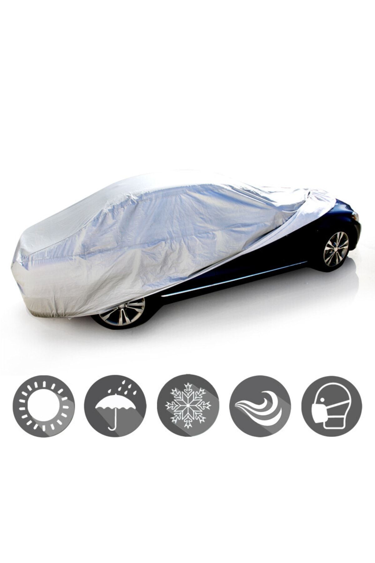AutoEN Fiat Punto Evo 2014 Model Premium Quality Car Cover, Car
