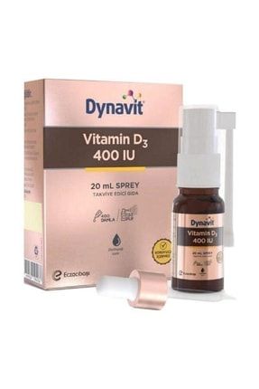 Dynavit Vitamin D3 400ıu Sprey 20ml 8699586594236