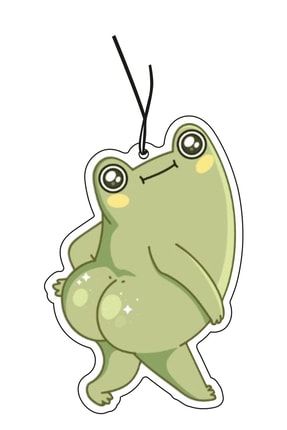 Kurbağa Tasarımlı Komik Dekoratif Oto Kokusu Ve Aksesuarı 000020