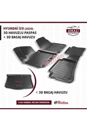 Hyundai I20 2020 Sonrası 3d Paspas+bagaj Havuzu 416