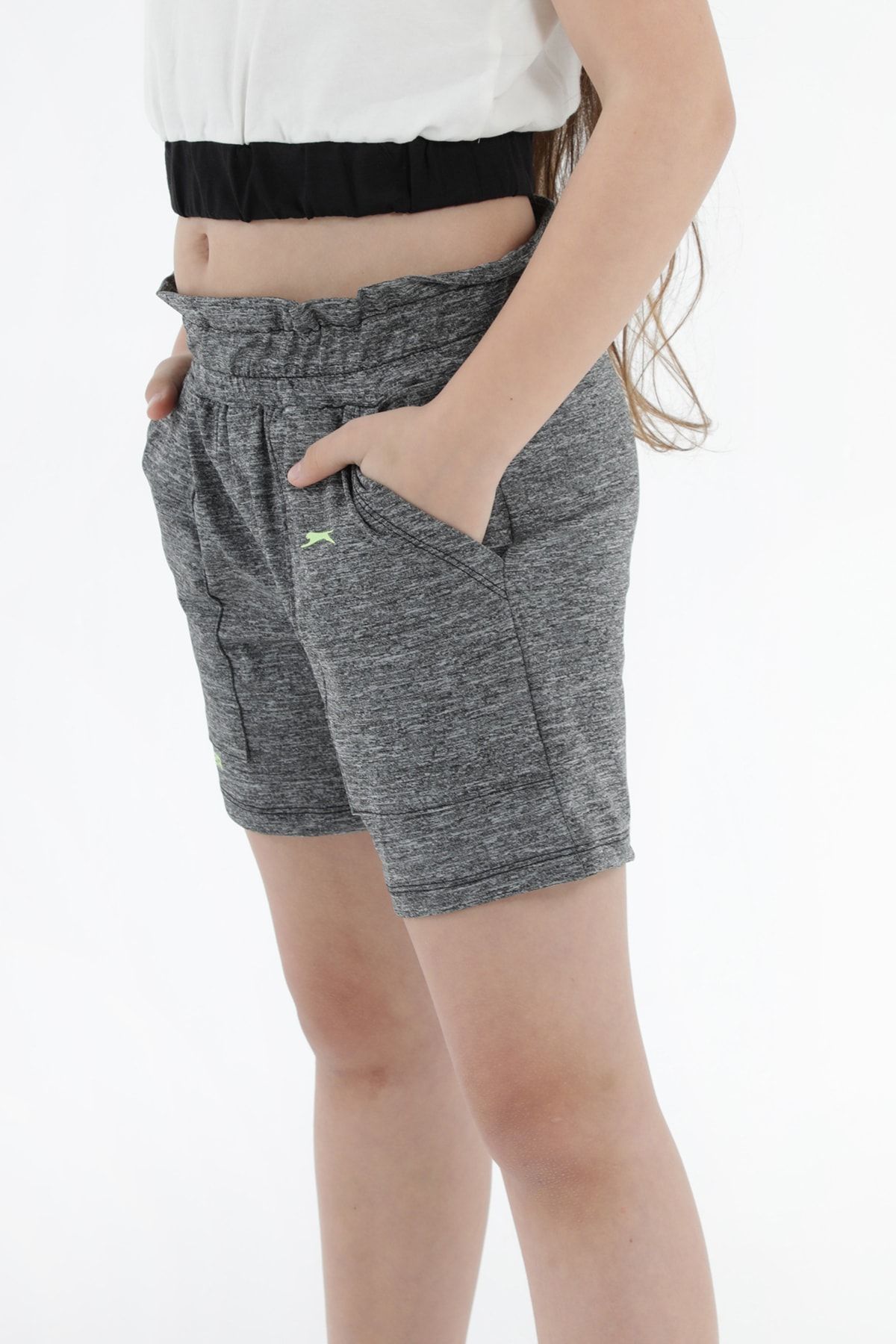 Slazenger Shorts Grau Mittlerer Bund