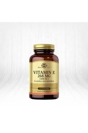 Vitamin E 400 Iu 268 Mg 50 Kapsül Skt: 01/2025 TYC00440918126