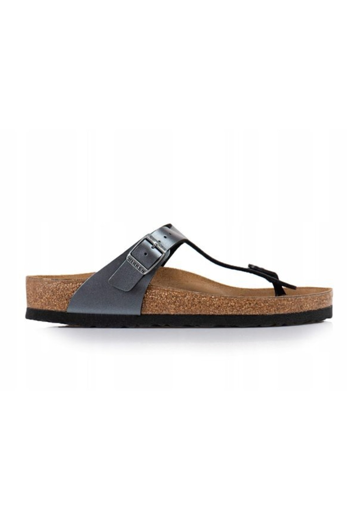 دمپایی بیرکن استاک زنانه پنبه ای مشکی  راسته       | Birkenstock 1021232_SİYAH DE - تصویر 7