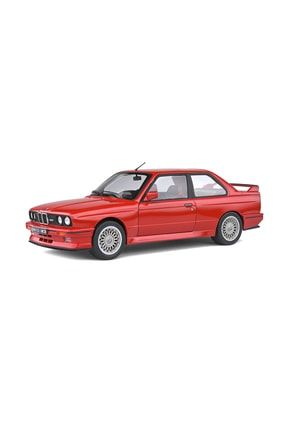 1/18 Bmw E30 M3 – Red – 1986 Solido Diecast Model Metal Araba emr05