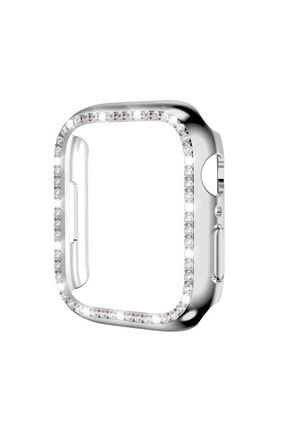 Apple Watch 4 5 6 Se 40mm Taşlı Kasa Koruyucu Diamond 40mm Diamond