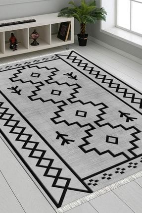 Bambu Kaymaz Tabanlı Modern Yıkanabilir Antibakteriyel Halı Ve Yolluk APREEOTBAMBU4203ABCD