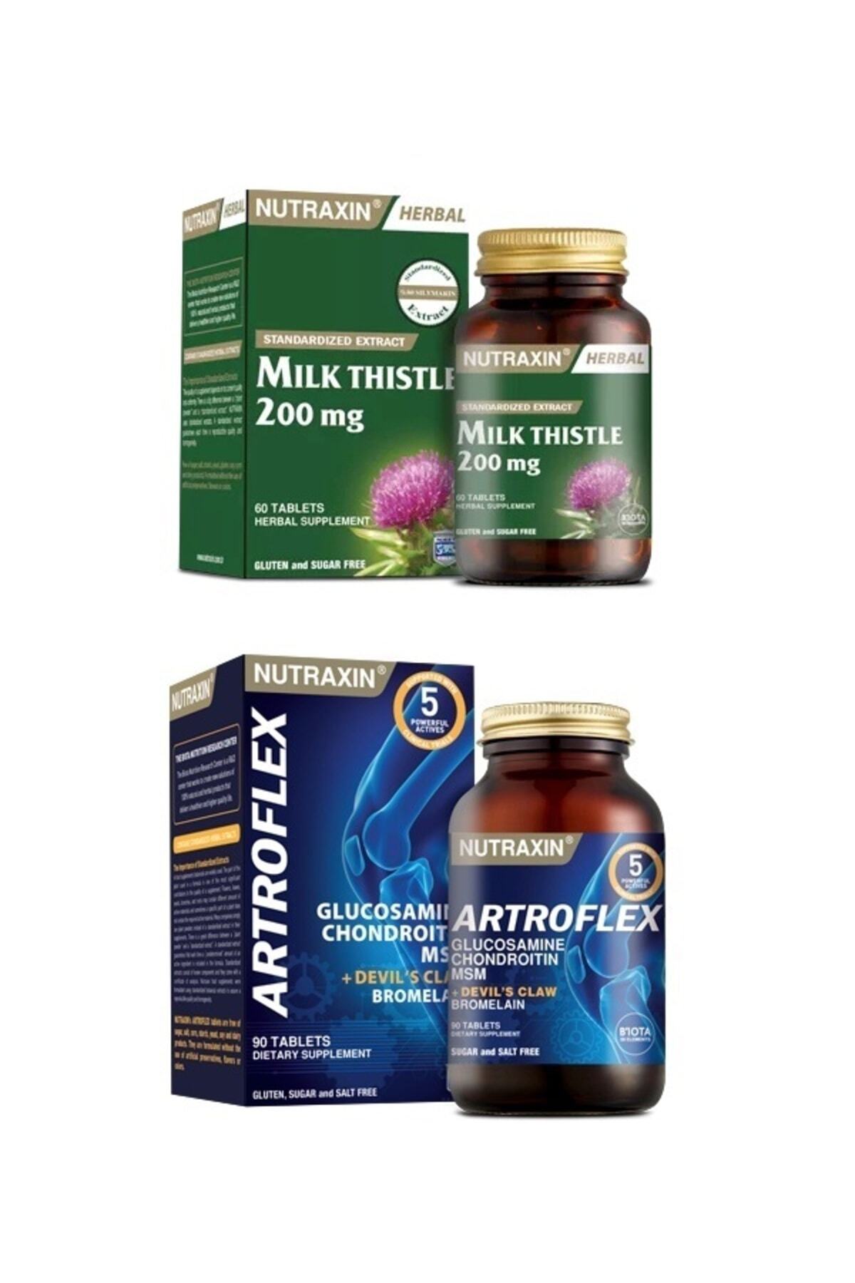 Nutraxin Milk Thistle 60 Tablet + Artroflex 90 Tablet Fiyatı, Yorumları