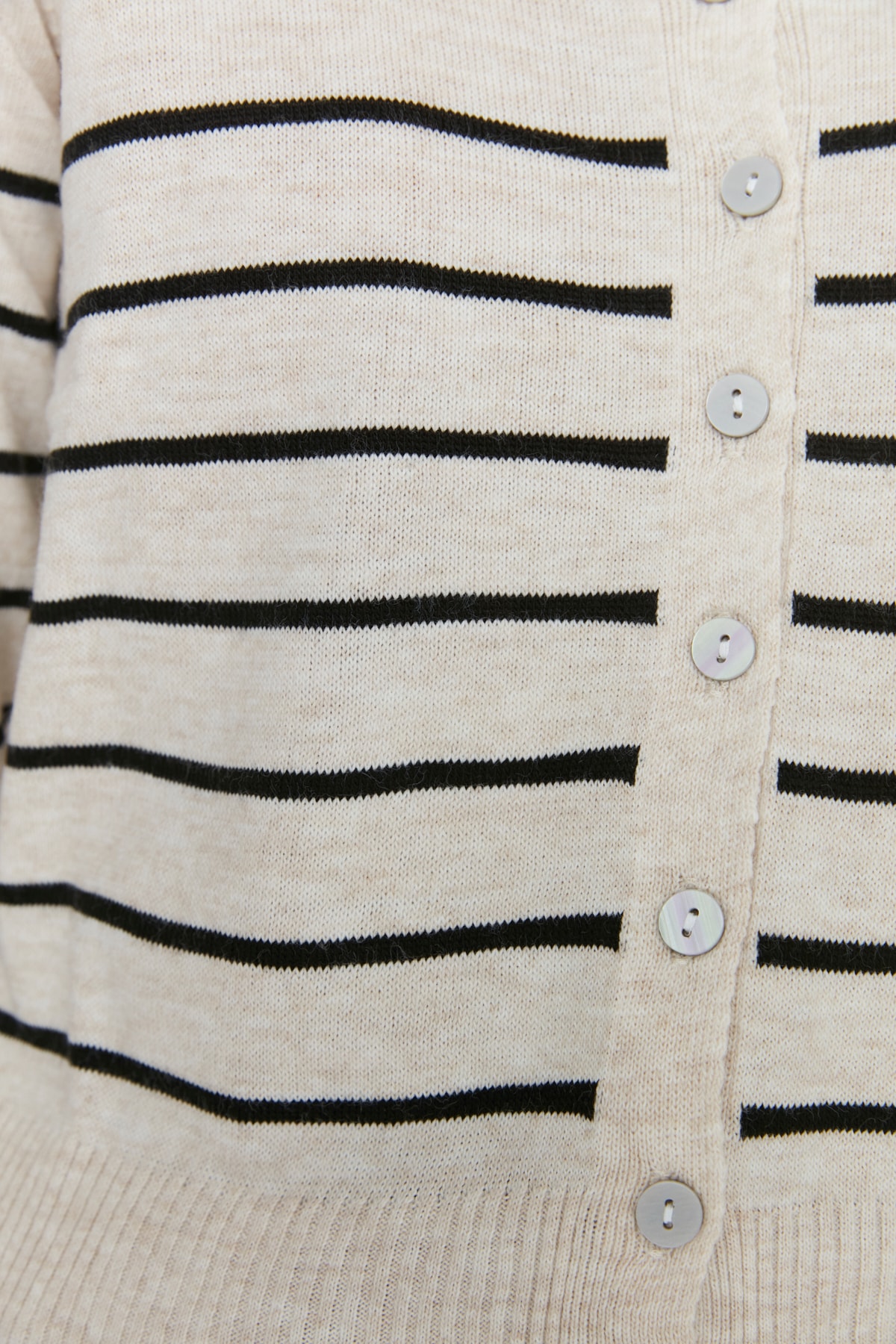 Trendyolmilla  Bej Polo Yaka Triko Hırka TWOAW22HI0241 - Görsel 4