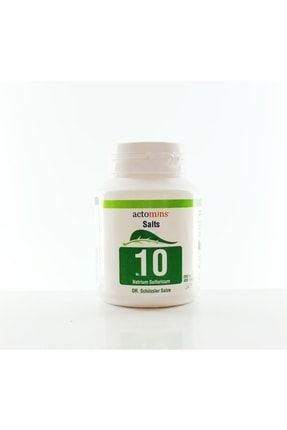 Dr. Tuzları Nr:10 400 Tablet | Natrium Sulfuricum SCH3010