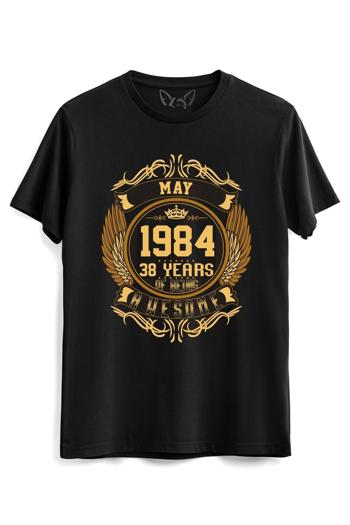 Alfa Tshirt Tricou Negru Unisex - L