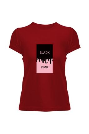 Blackpink Kpop Tasarım Baskılı Kadın Tişört TD316392