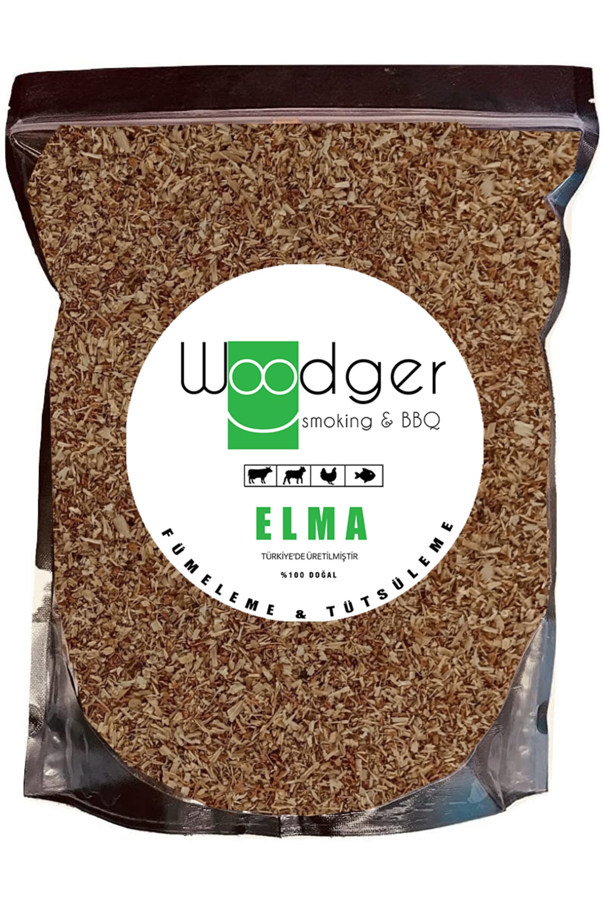 Woodger BBQ & Grill Fümeleme Ve Tütsüleme Talaşı - Barbekü Mangal Talaşı (aroma Için) - Elma