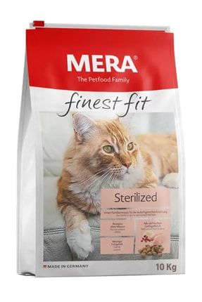 Finest Fit Sterilised Taze Tavuk Etli Pirinçli Kilo Kontrollü Kısırlaştırılmış Kedi Maması 10 Kg MRSTR10KG