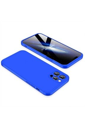 Iphone 12 Pro Uyumlu Ön ve Arka İki Taraflı Tam Koruma Kılıf LILLIIN5829
