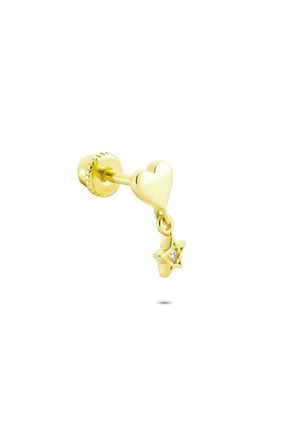 Altın Sallantı Kalp Helix Piercing GLAKPH0065