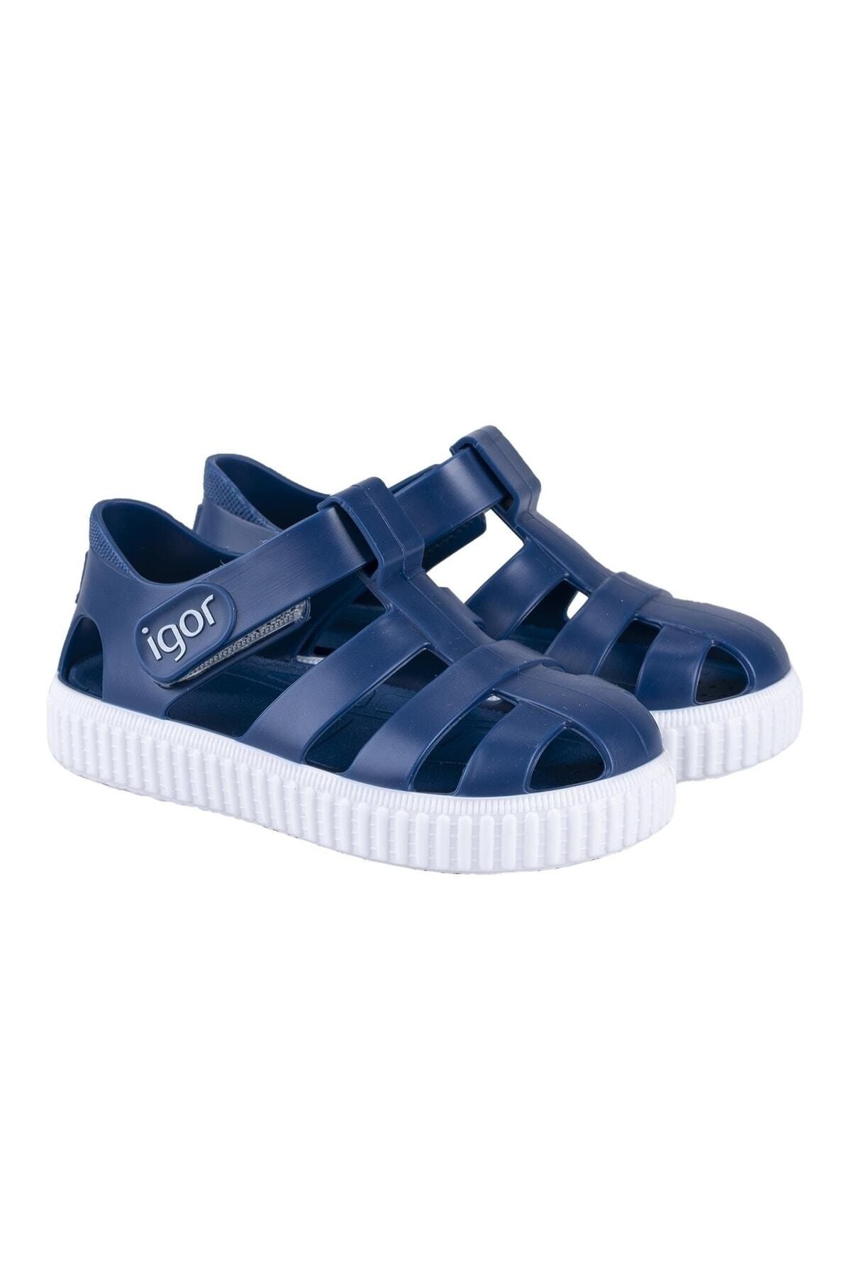 IGOR Nico Marino Kids Sandals Blue Trendyol