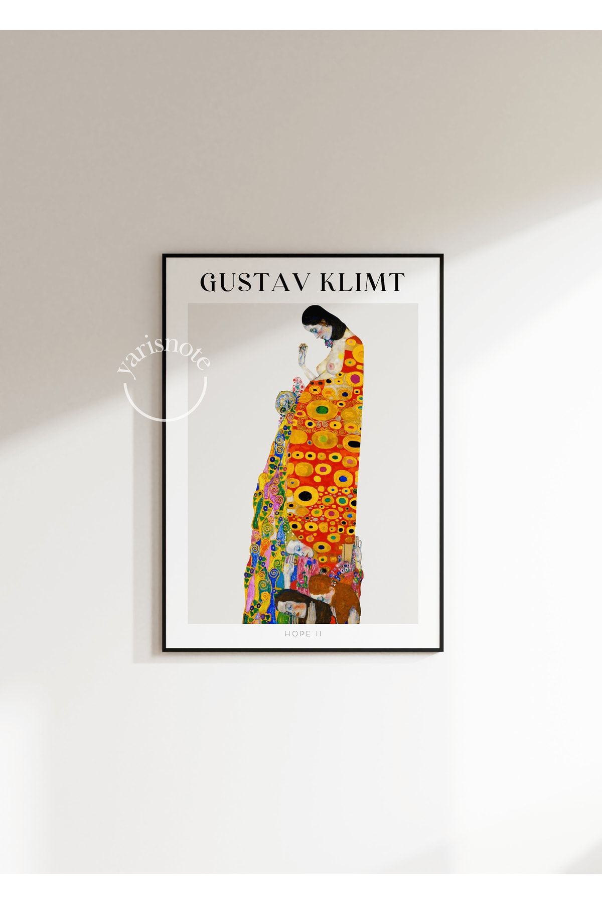 Yaris Note Gustav Klimt Çerçevesiz Poster VB7186