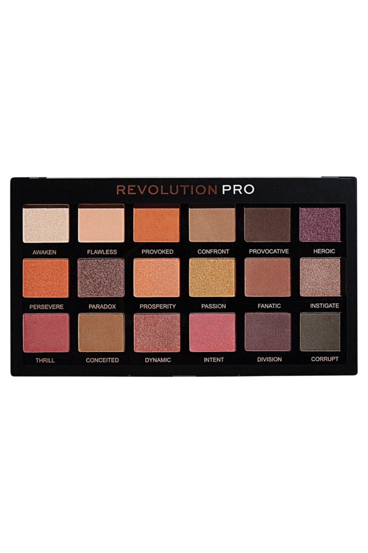  Revolution Pro Regeneration Eyeshadow Palette, Mirage, Matte &  Shimmer Hues, 18 Shades Highly Blendable, Cruelty-Free, 0.24 Oz : Beauty &  Personal Care