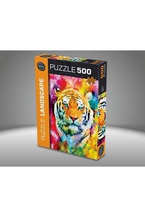 Kaplan Desenli 500 Parça Puzzle BMUCZNPKPL