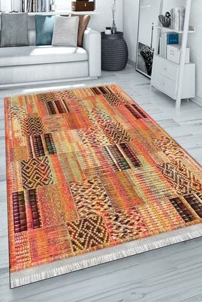 Bambu Kaymaz Tabanlı Modern Yıkanabilir Antibakteriyel Halı Ve Yolluk APREEPWBAMBU8027AB