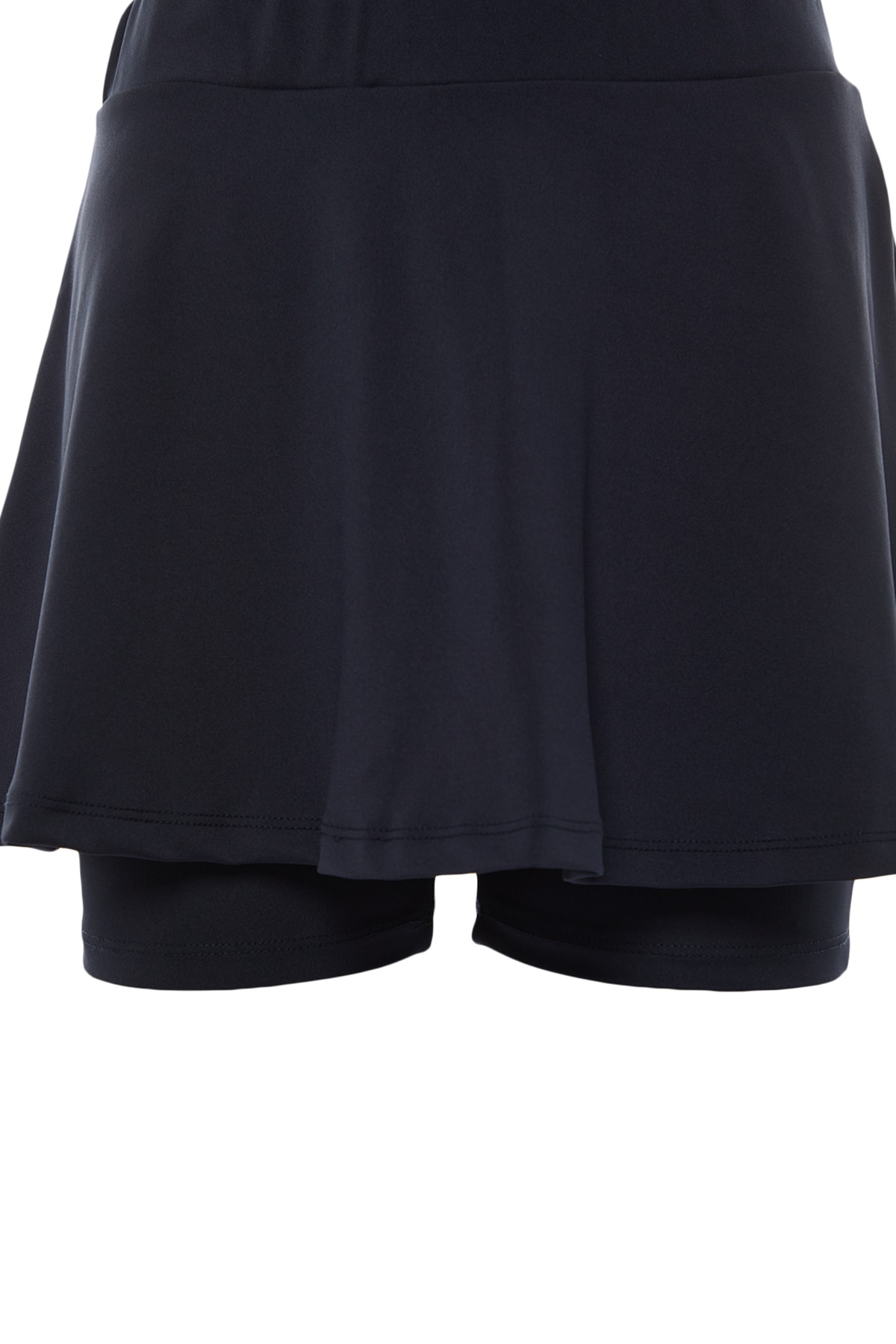 Trendyolmilla  Lacivert 2 Katmanlı İçi Şortlu Tenis Örme Spor Şort Etek TWOSS22SR00067 - Görsel 7
