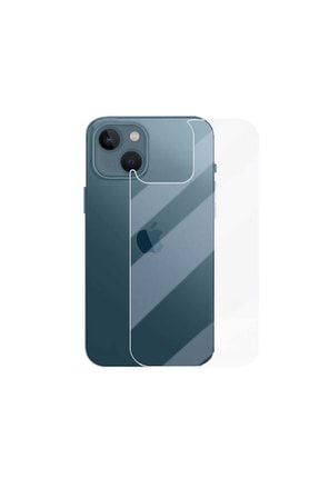Iphone 13 Mini Uyumlu Arka Kasa Koruyucu Tamperli Cam Back-Maxi-iPhone-13-Mini