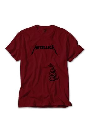 Metallica Snake Kırmızı Tişört RT0527