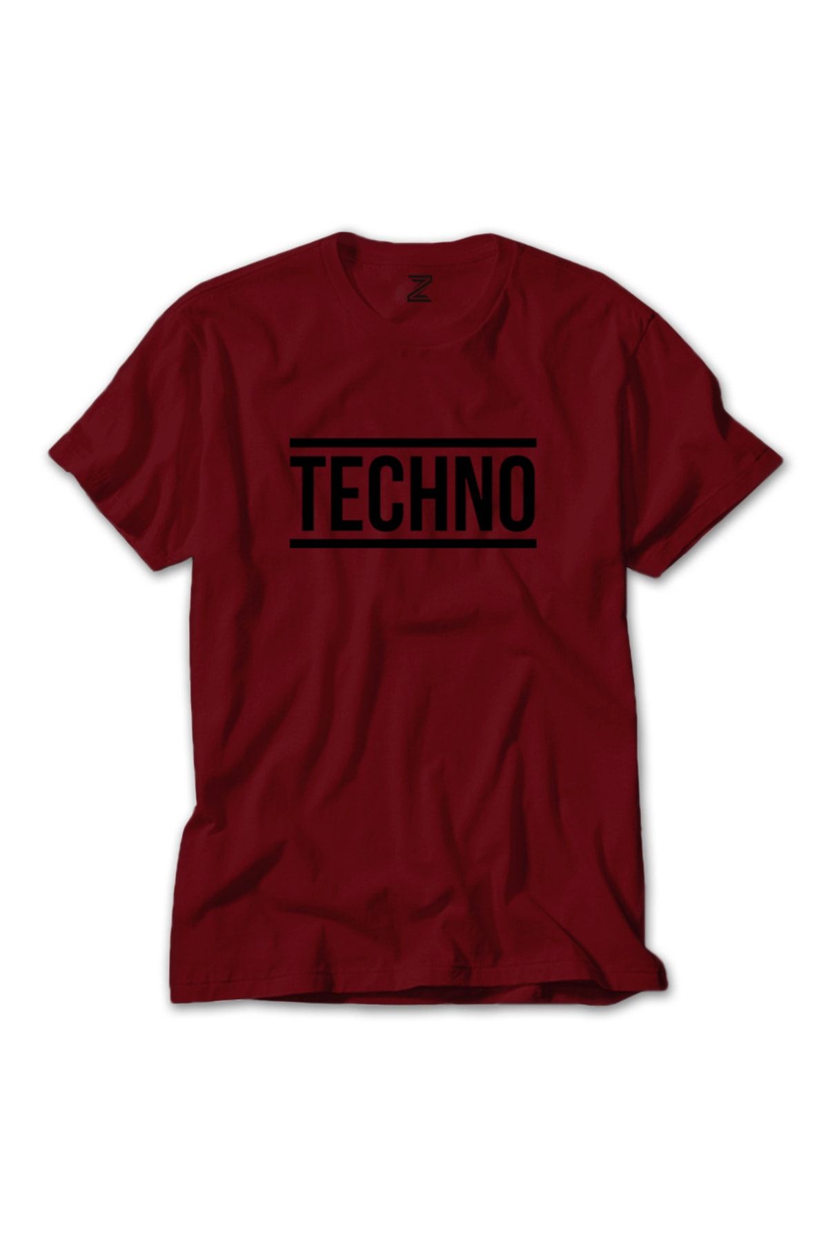 Z zepplin Tricou Roșu Techno Unisex - XS