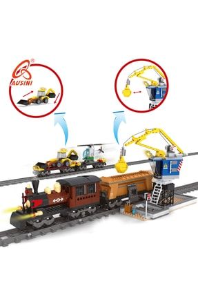 Elektrik Tren Set 964 Parça Lego Seti MJ-AU-TRAINX3