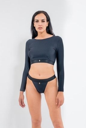 Long Sleeve Surf Top Bikini Üstü G2068501