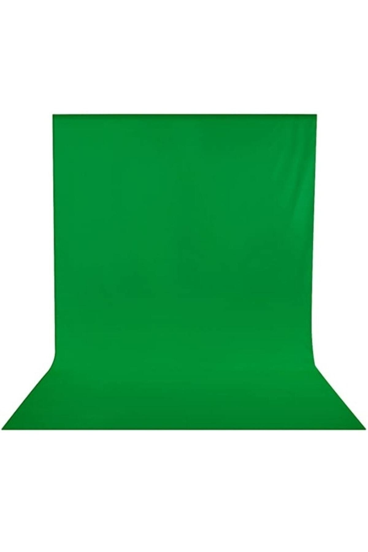 Green Screen 2x3 Metre Chromakey Greenbox Yeşil Fon Perde