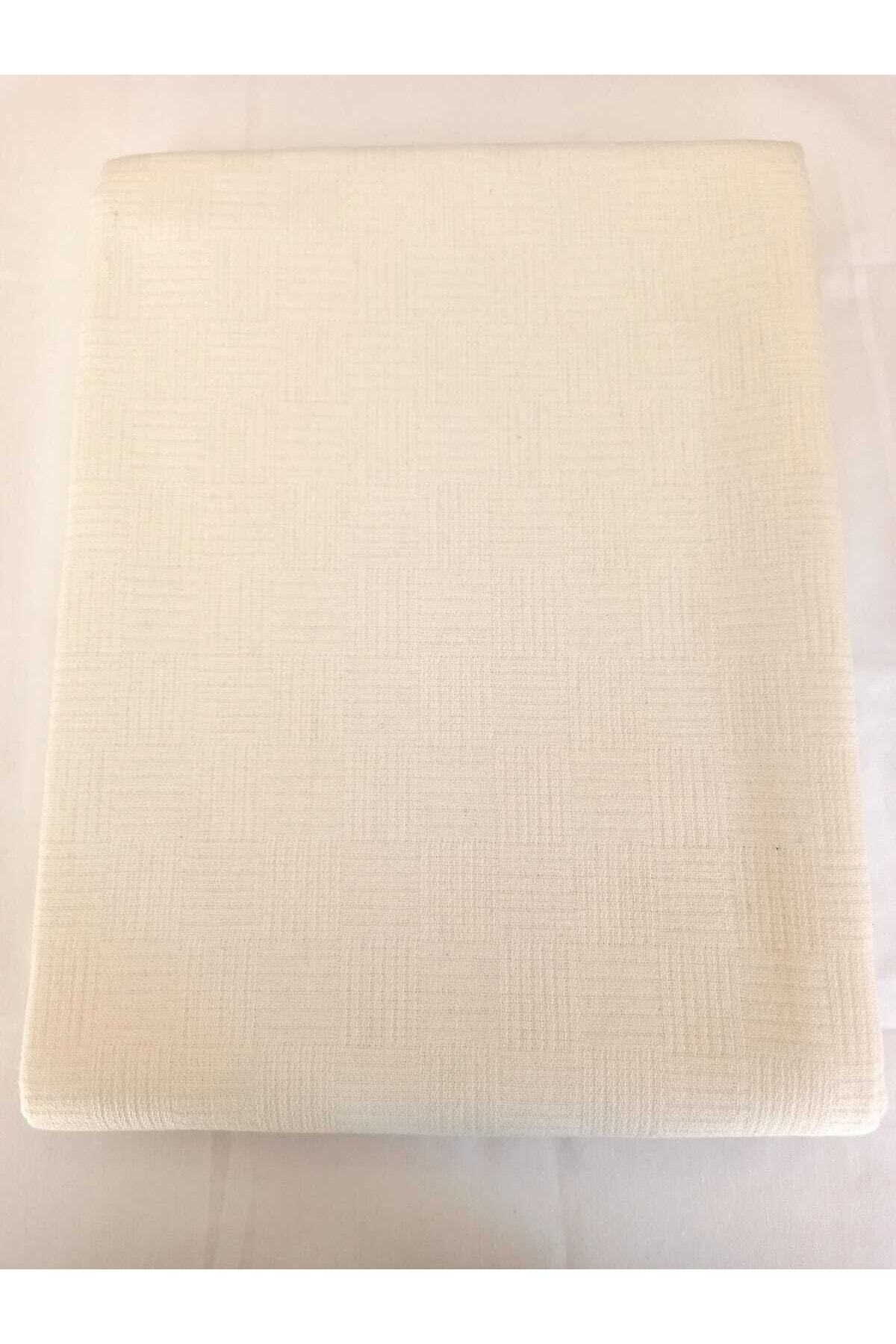 Lotusline Home Dama Desen Pike Tek Kişilik Krem