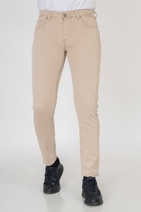 Pamuklu Slim Fit 5 Cep Jean Örme Pantolon WPNT22Y0116