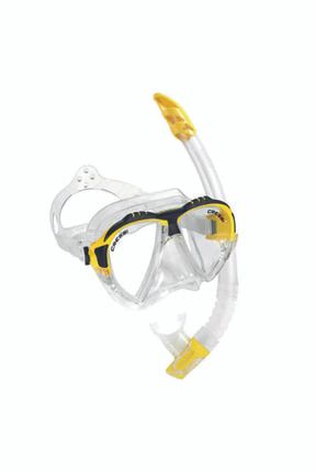 Matrix Maske Gamma Şnorkel Seti Clear-yellow 58D4D