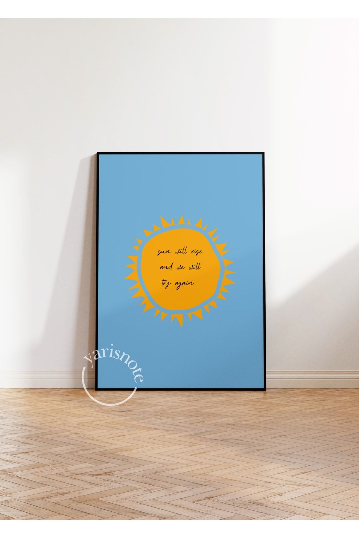 Yaris Note Boho Çerçevesiz Poster VB6353