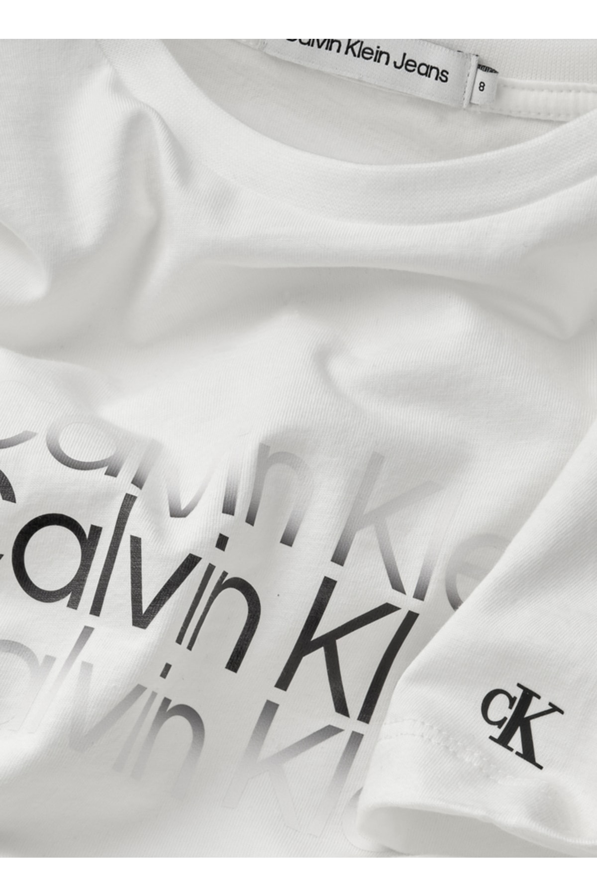 تیشرت مردانه سفید کلوین کلاین | 5002816653 اورجینال - تصویر 5