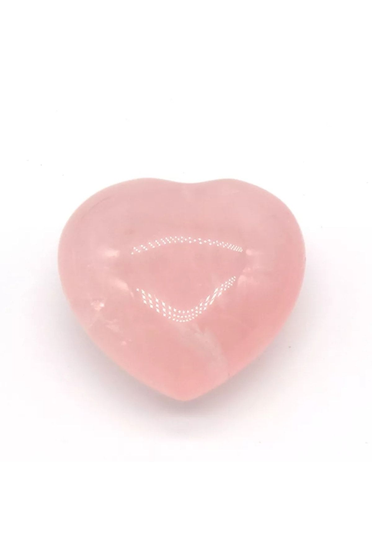 Snowygirl Birthstone Aries Rose Quartz Natural Stone 1 Piece Heart