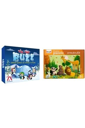 Tik Tak Buzz-buz Kırma Oyunu/ Eolo Ormanda Puzzle (2 Ürün) TYC00443797324