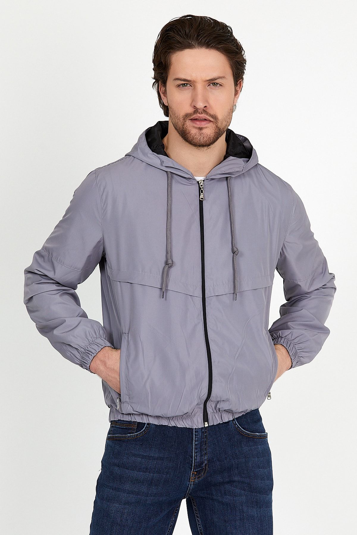 Thin sale grey jacket