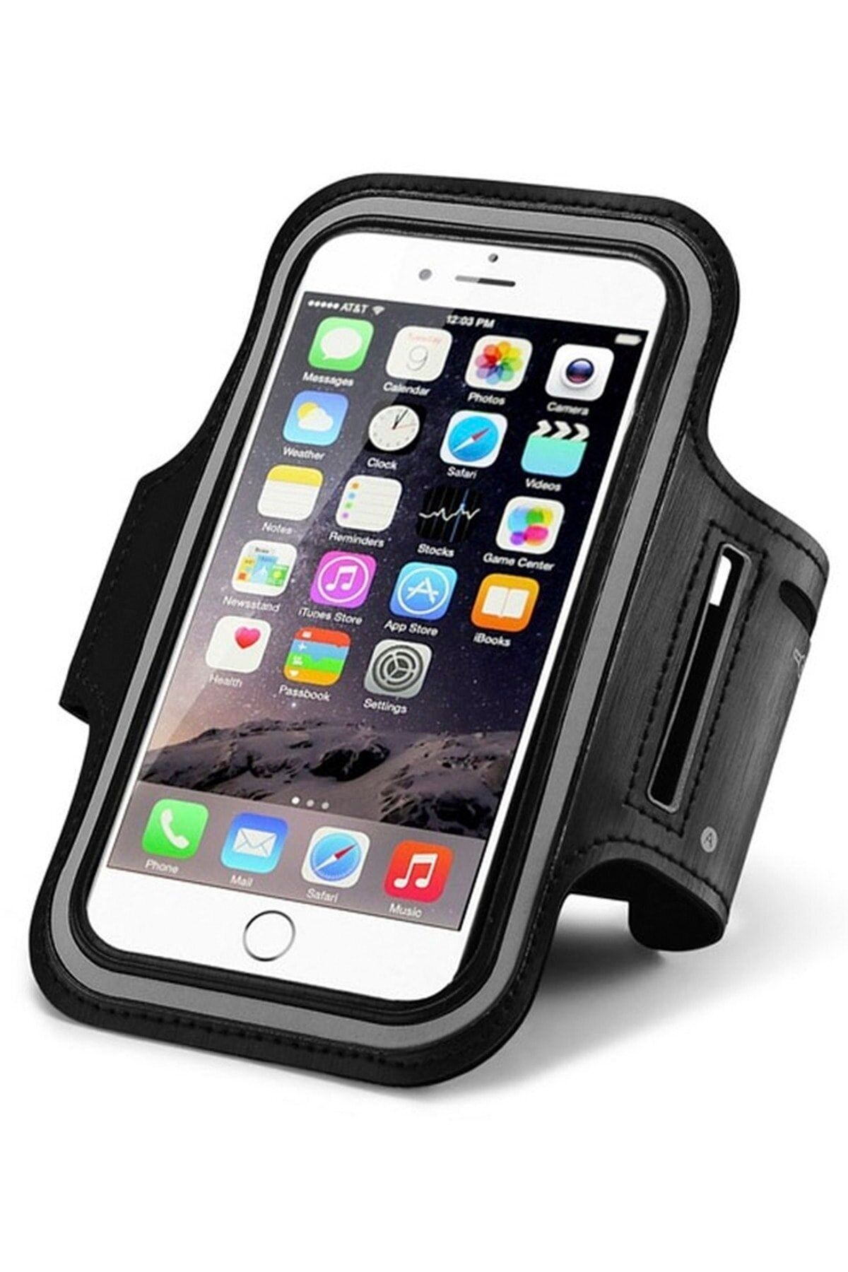 MEZİGARC Iphone 13 Pro Max Uyumlu Yürüyüş Koşu Spor Kol Bandı Dokunmatik Ekran Telefon Kabı Kılıfı CR10594