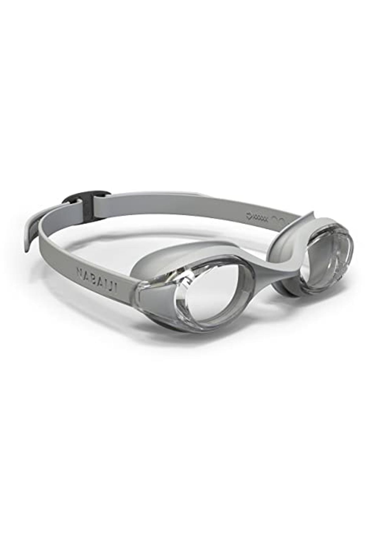 Decathlon - Yüzücü Gözlüğü Ayarlanabilir Kayış Standart Boy Gri 100 Ready Buğu Yapmaz Ve Su Geçirmez