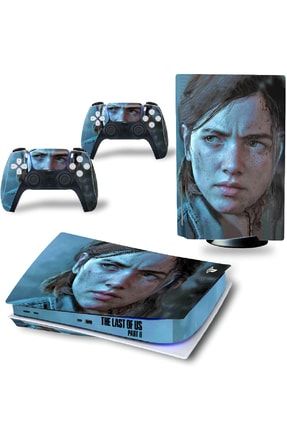 The Last Of Us Part Iı Ellie Playstation 5 Dijital Versiyon Sticker Kaplama Seti PS5ST8836